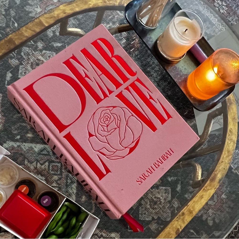 DEAR LOVE BOOK BY SARAH BAHBAH